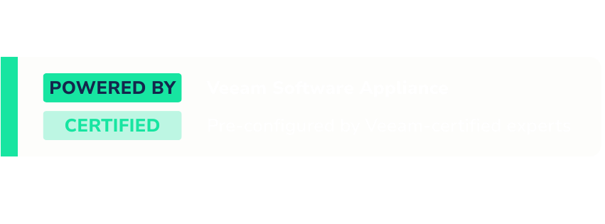 Prodatix | SiloVault | Veeam Software Appliance