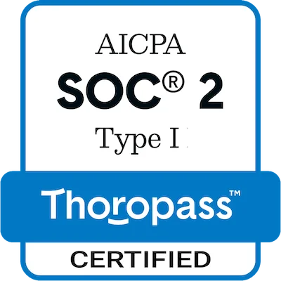 SOC 2 badge | Prodatix