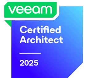 Veeam architect badge | Prodatix